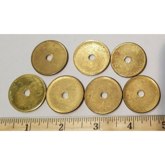7 Coin Token Templates Blanks Numbered Various Sizes from Hoffman Mint  SC84 - Picture 3 of 3